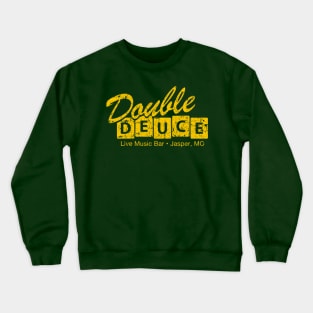 Vintage Gold Double Deuce Jasper Missouri Crewneck Sweatshirt